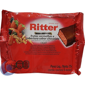 Barra De Cerais Ritter Light Frutas Vermelhas 25g