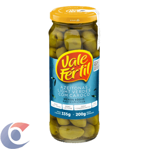 Azeitona Verde Vale Fértil Light 200g