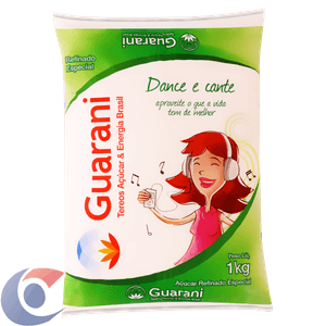 Açúcar Refinado Guarani 1kg