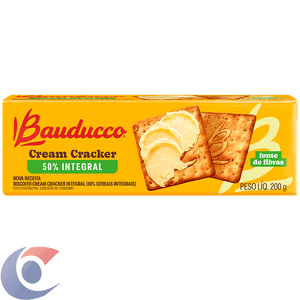 Biscoito Bauducco Cream Cracker Integral 200g