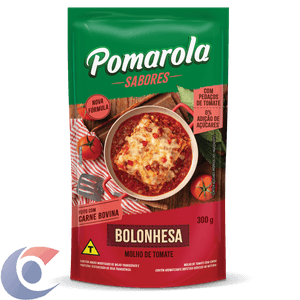 Molho De Tomate Pomarola Bolonhesa 300g