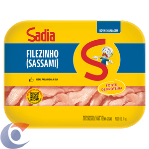 Filezinho De Frango Sadia Bandeja 1kg