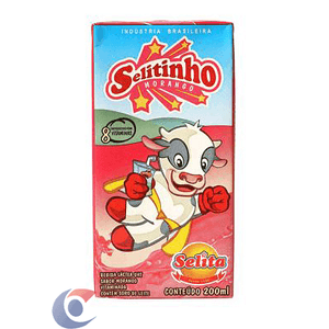 Bebida Láctea Selitinho Morango 200ml