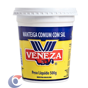 Manteiga Veneza Com Sal 500g
