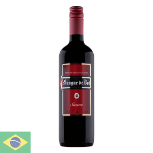 Vinho Nacional Tinto Sangue De Boi Suave Blend 750ml
