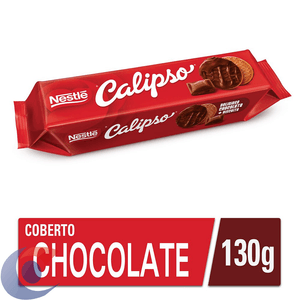 Biscoito Calipso Coberto Chocolate 130g