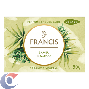 Sabonete Francis Bambu E Musgo Vegano 90g
