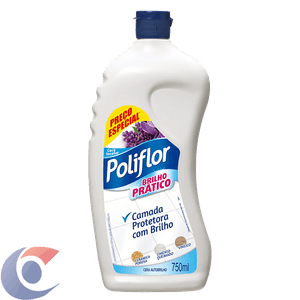 Cera Líquida Auto Brilho Poliflor Incolor 750ml