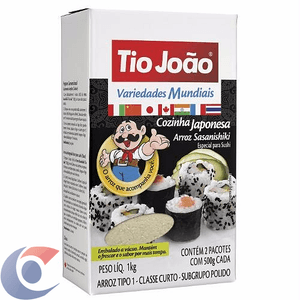 Arroz Tio João Sasanishiki 1kg