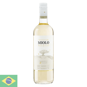 Vinho Nacional Branco Miolo Seleção Chardonnay Viognier 750ml