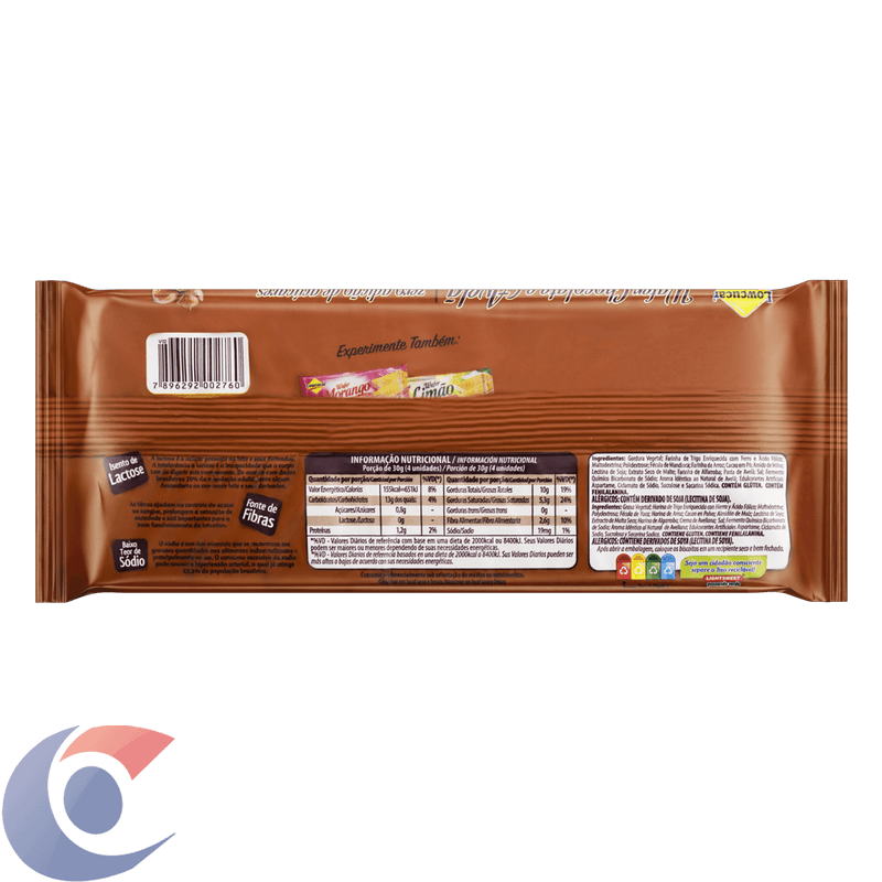 BISC-WAFER-LOWCUCAR-ZERO-115G-CHOC-AVEL