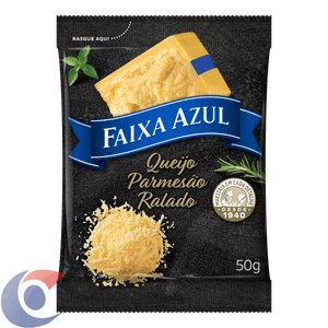Queijo Parmesão Ralado Faixa Azul 50g
