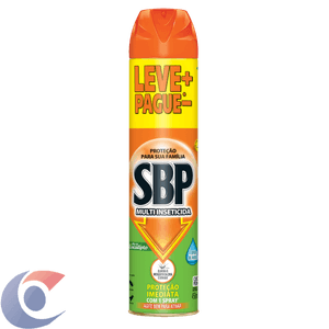 Sbp Multi Inseticida Aerossol Óleo De Eucalipto 450ml Leve Mais E Pague Menos