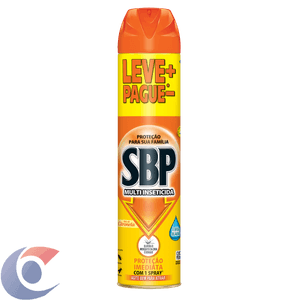 Sbp Multi Inseticida Aerossol Óleo De Citronela 450ml Leve Mais E Pague Menos