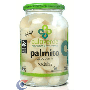Palmito Pupunha Cultiverde Rodela Vidro 280g