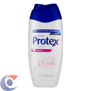 Sabonete Líquido Antibacteriano Para Corpo Protex Cream 250ml