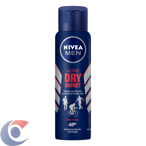 Desodorante Aerosol Nivea For Men Dry Impact 90g