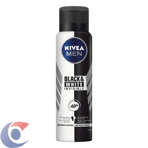 Desodorante Aerossol Nivea Black & White 150ml