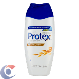 Sabonete Líquido Antibacteriano Para Corpo Protex Aveia 250ml