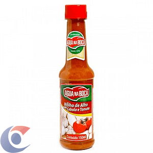 Molho De Alho Com Cebola E Tomate Água Na Boca 150ml