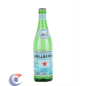 Água Mineral Natural Com Gás San Pellegrino Garrafa 505ml
