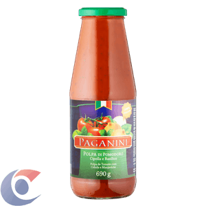 Polpa De Tomate Paganini Manjericão E Cebola 690g