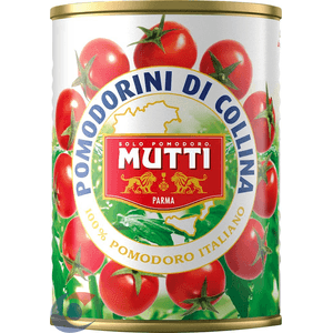 Tomate Italiano Cereja Mutti Sem Pele 400g