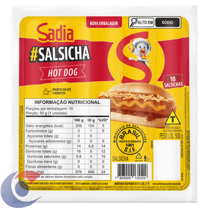 Salsicha Hot Dog Sadia 500g