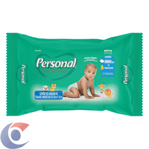 Lenços Umedecidos Personal Baby Com 100 Un