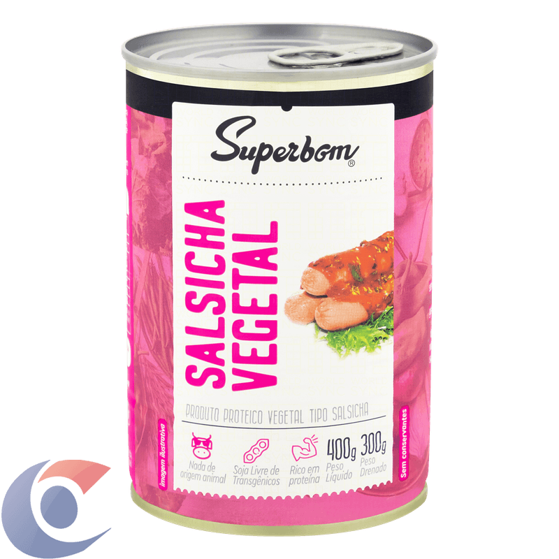 SALSICHA-SUPERBOM-VEG-300G-LT