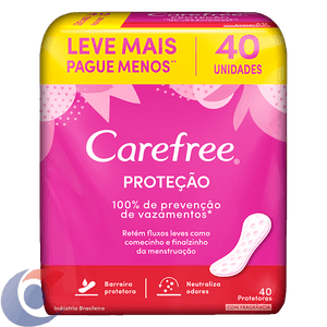 Protetor Diário Carefree Proteção Un