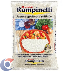Arroz Rampinelli Parboilizado 1kg