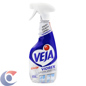 Limpa Vidros Spray Veja Vidrex Cristal 500ml
