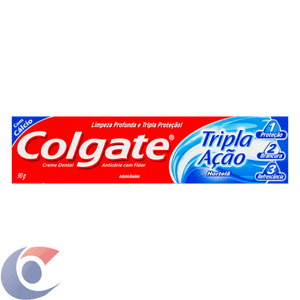 Creme Dental Colgate Tripla Ação Hortelã 90g