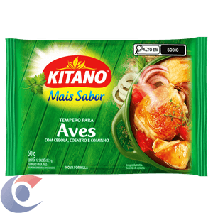 Tempero Mais Sabor Kitano Aves Peixe E Arroz 60g