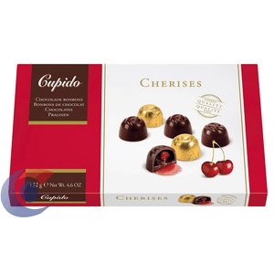 Bombom De Chocolate Cupido Com Cereja Chec 132g
