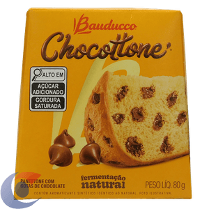 Mini Chocottone Bauducco Gotas De Chocolate 80g
