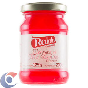 Cerejas Em Calda Raiola Tipo Maraschino 125g