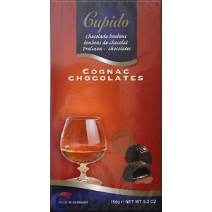 Bombom Belga Cupido Chocolate Com Cognac 150g