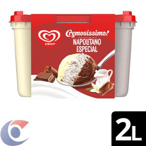 Sorvete De Pote Kibon Cremosíssimo Napolitano Especial 2l