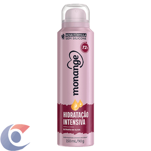 Desodorante Aerosol Monange Hidratação Intensiva 150ml