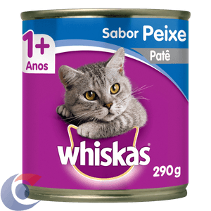 Ração Whiskas Patê De Peixe 290g