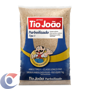 Arroz Parboilizado Tio João Tipo 1 Pacote 1kg