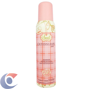 Desodorante Aerosol Giovanna Baby Peach 150ml