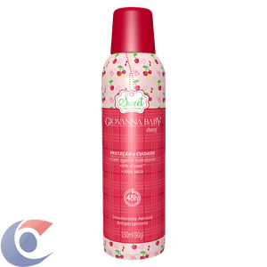 Desodorante Aerosol Giovanna Baby Cherry 150ml