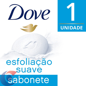 Sabonete Em Barra Dove Esfoliação Suave 90g
