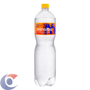Água Mineral Natural Com Gás Minalba Garrafa 1,5l