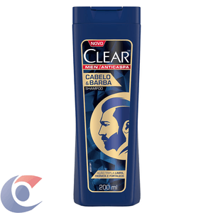 Shampoo Clear Men Cabelo Barba 200ml