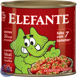 Extrato De Tomate Elefante Lata 130g