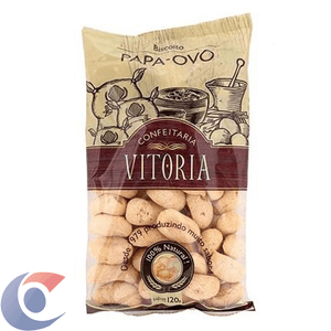Biscoito De Polvilho Papa Ovo Confeitaria Vitória 120g